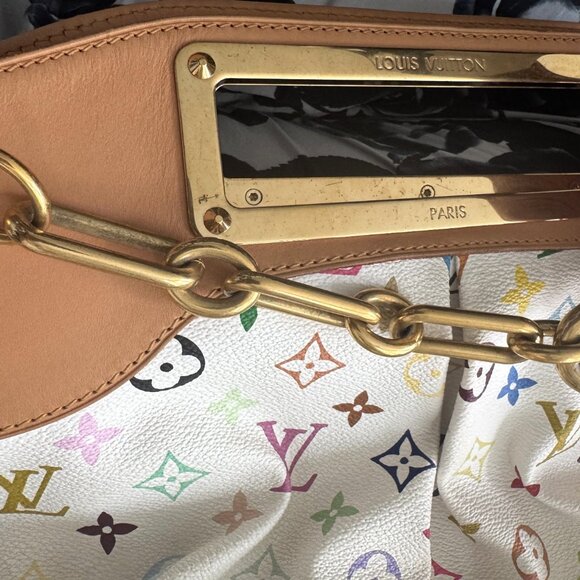 Louis Vuitton Judy Handbag Monogram Multicolor MM - Picture 5 of 11